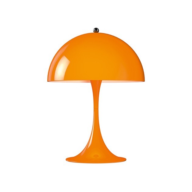 Lámpara Panthella Mini Table Louis Poulsen naranja