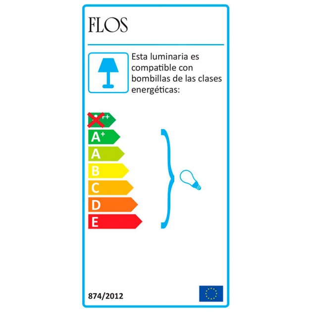 Lámpara IC T1 High Flos etiqueta energética