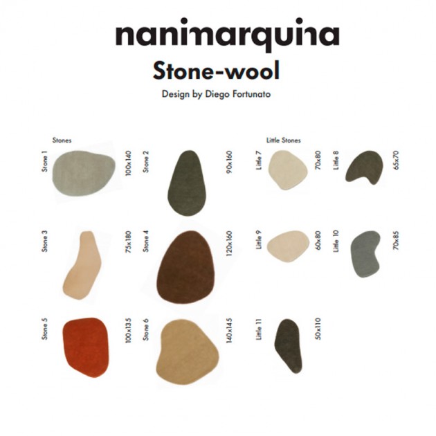 Alfombras Stone Nanimarquina tamaños