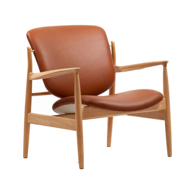 Butaca France Chair roble de Finn Juhl en Moises Showroom