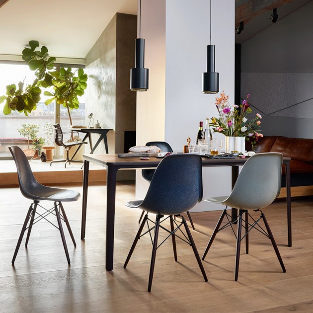 comedor con Plate dining table Vitra