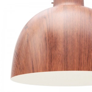 Lámpara de suspensión Bellisima de Kartell efecto madera en Moises Showroom