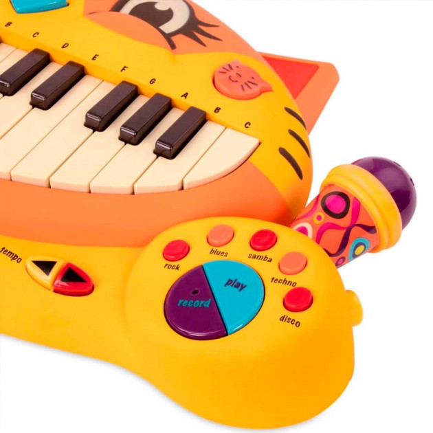 teclas piano musical Meowsic B toys