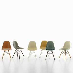 colección sillas Eames Fiberglass side chair Vitra