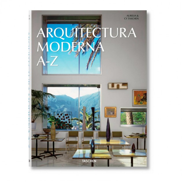 Libro Arquitectura Moderna A-Z de la editorial Taschen