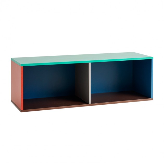 Colour Cabinet M wall multicolor sin puertas de vidrio